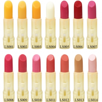 Lip Color Chart